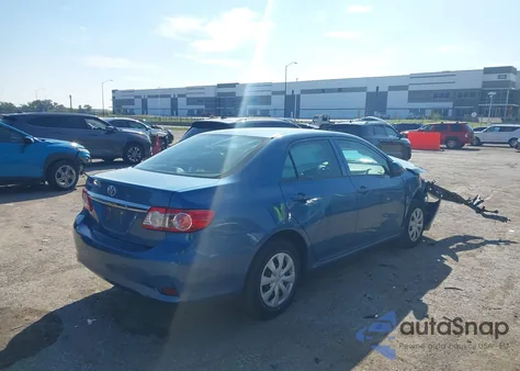 2013 Toyota Corolla L from USA, damaged, VIN 5YFBU4EE2DP198827